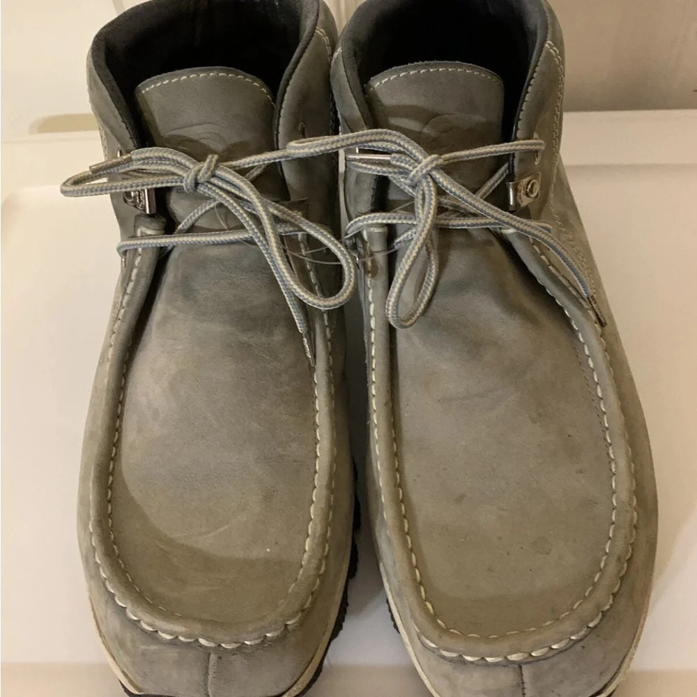 Marc Ecko Men's Sz 13 Gray Chukka Boots shoes‎